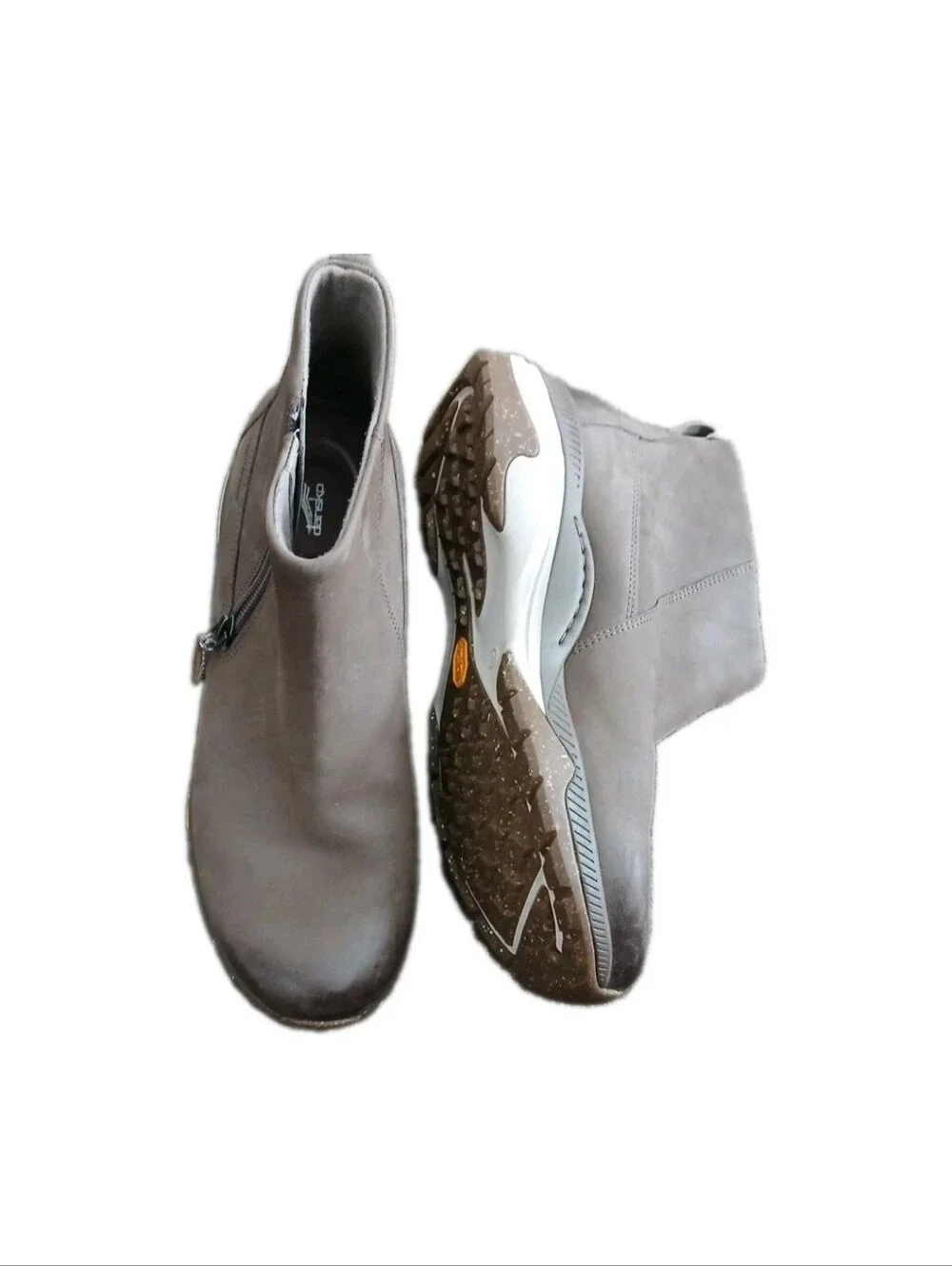 Dansko Margo Waterproof Burnished Morel Taupe Boots Size 42 (Approx. US 11.5-12)
